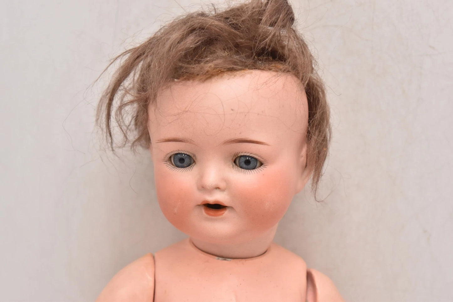 Antique Armand Marseille Koppelsdorf 1330 Bisque Head Doll – Sleepy Eyes, 38cm