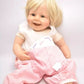 Vintage Zapf Creations Brigitte Leman Girl Doll – Large Life-Like Doll, 55cm