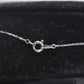 Vintage Sterling Silver 925 Curb Chain Necklace 40cm