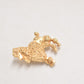 Vintage Poodle Dog Gold Plated Brooch – Women's Jewellery