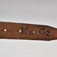 Czech Army Leather Trouser Belt – 34" Dated 1959
