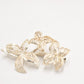 Vintage Sterling Silver 925 Floral Brooch Women's Jewellery 4.5cm x 3.5cm