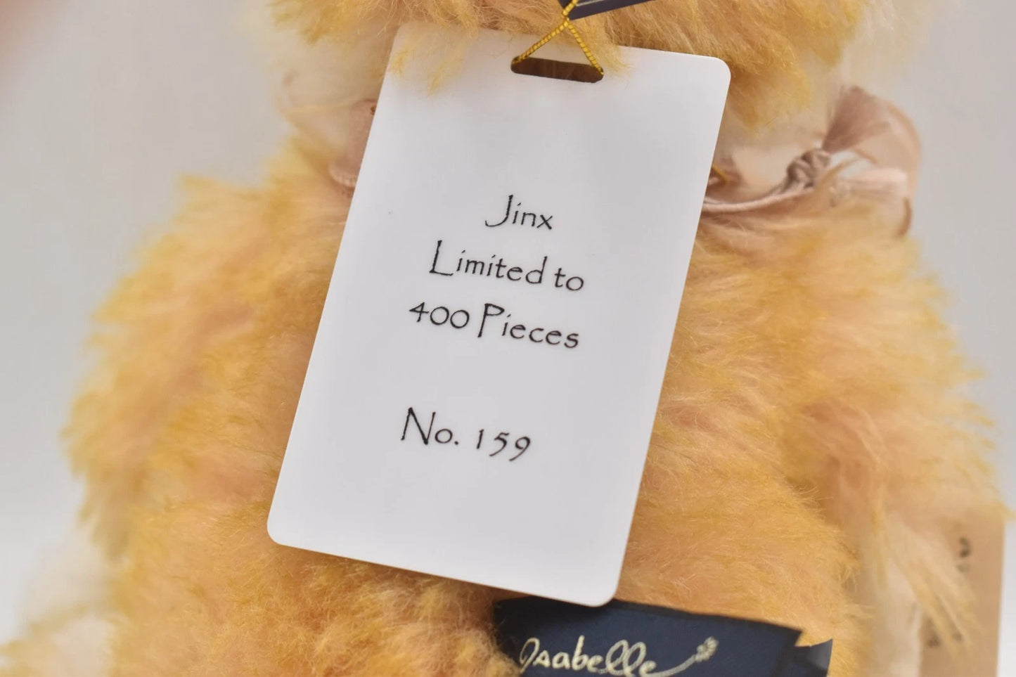 Charlie Bears Jinx Fennec Fox Isabelle Collection Retired Limited Edition Tagged