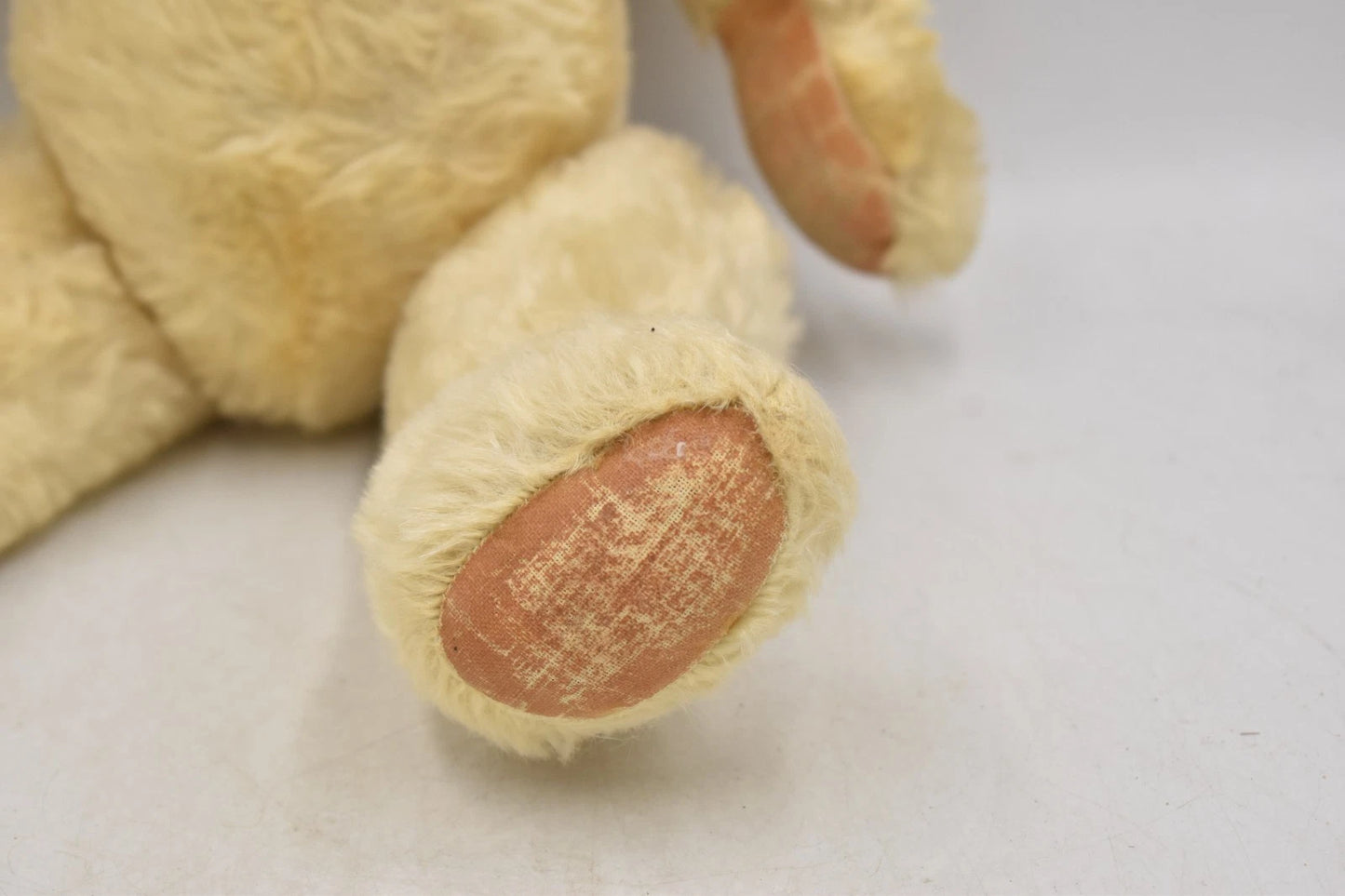 Vintage 1960s Alpha Farnell Mohair Teddy Bear Moulded Nose 46cm