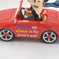 Betty Boop Danbury Mint "Women Are Always in the Driver’s Seat" Figurine Statue Ornament