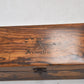 Antique Edwardian Olive Wood Rosary Box Holy Land Jerusalem 16.5cm