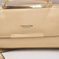 Long & Son London Gold Crossbody Handbag - Metallic Ladies Bag with Strap