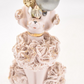 Vintage 1950s Pink Spaghetti Poodle Dog Hat Pin/Scissor Holder Figurine – Retro