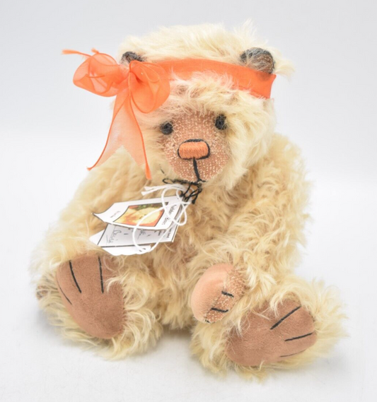 Vintage Artist Teddy Bear Tansie by Lynn Bowie Madabout Bears One of a Kind