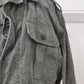 Vintage Polish Army Field Moro Jacket Utility Shirt –WZ.68 Model 5637 Chest 42"