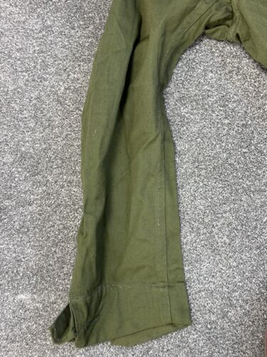 British Army Original 1963 Dated Women’s Military Drill Green Overalls
