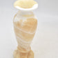 Vintage Onyx Marble Bud Vase – Hand Carved Decorative – 20cm