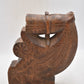 Antique Indian Hand Carved Wooden Horse Head Wall Hanging Ornament 20.5cm