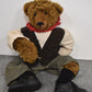 Anita Hill Artist Teddy Bear “Billy Bookworm” OOAK – 70cm Mohair – Fully Jointed