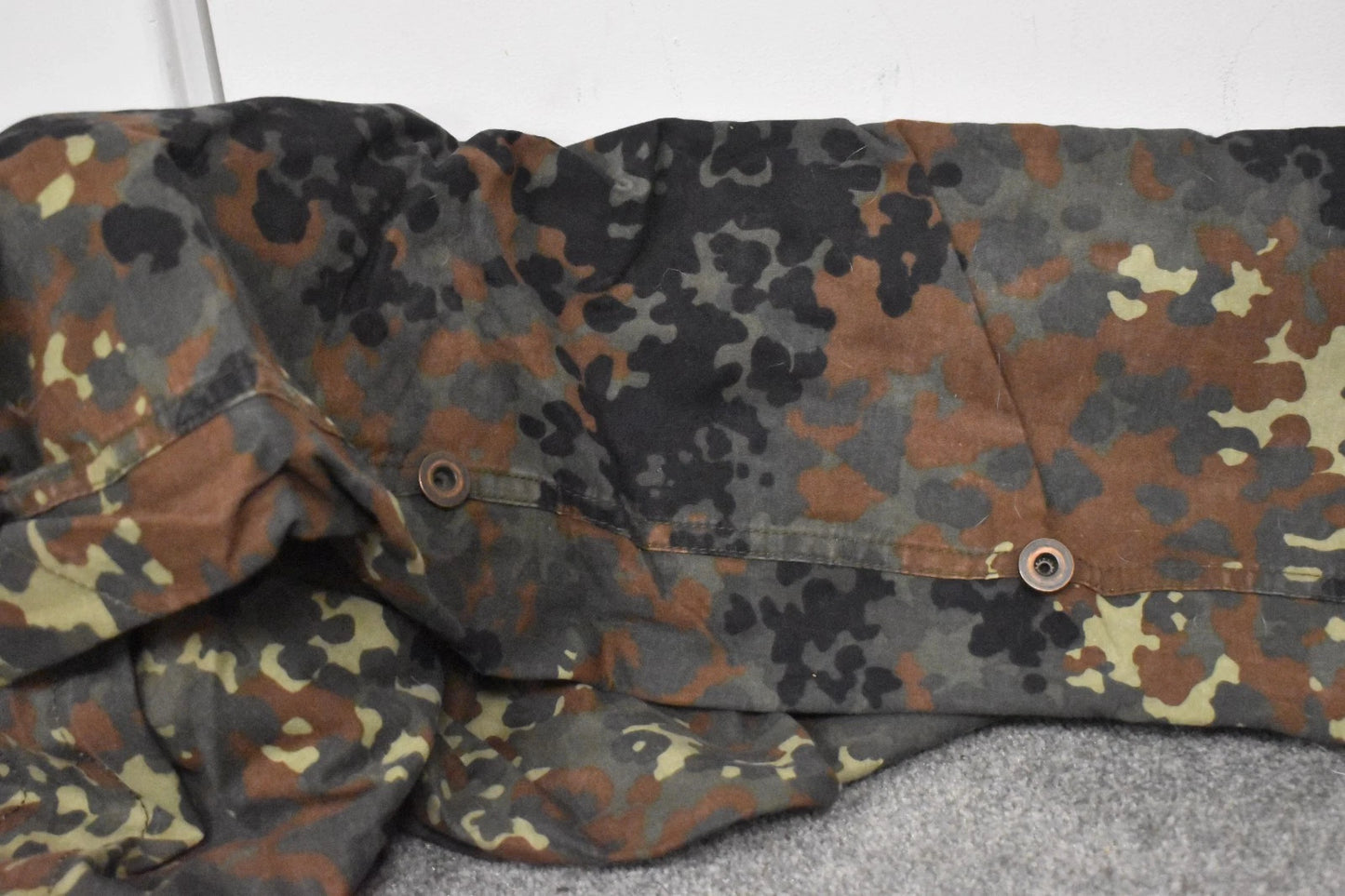 German Army Bundeswehr Flecktarn Zeltbahn Shelter Military Surplus