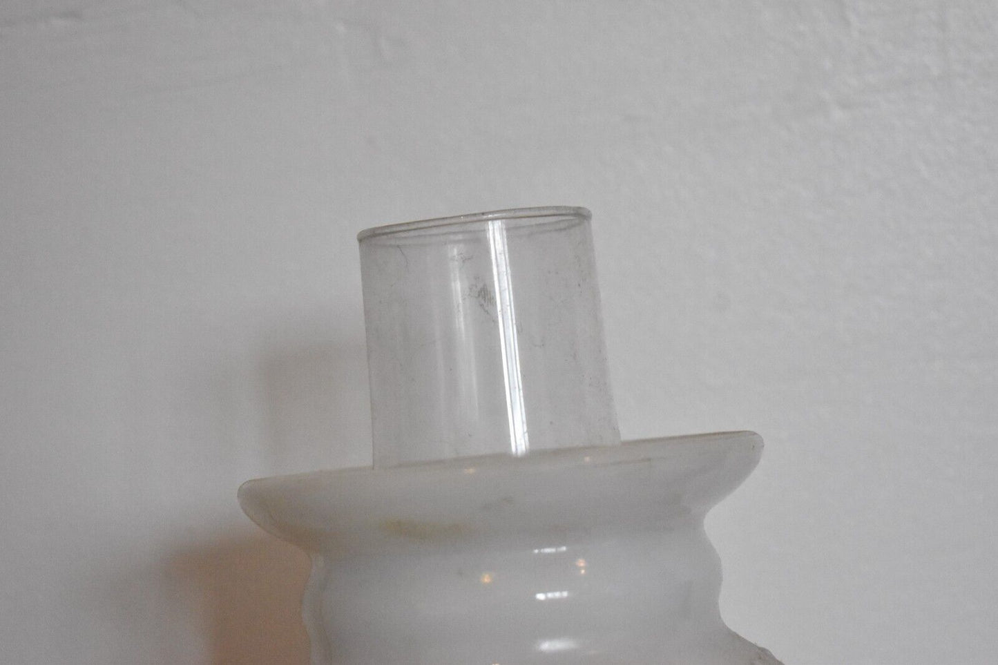 Vintage P&A Risdon Oil Lamp with Eagle Burner USA Ruby Red Glass and White Shade