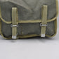Vintage 1981 Polish Army Canvas Bread Bag – Military Webbing Satchel Haversack