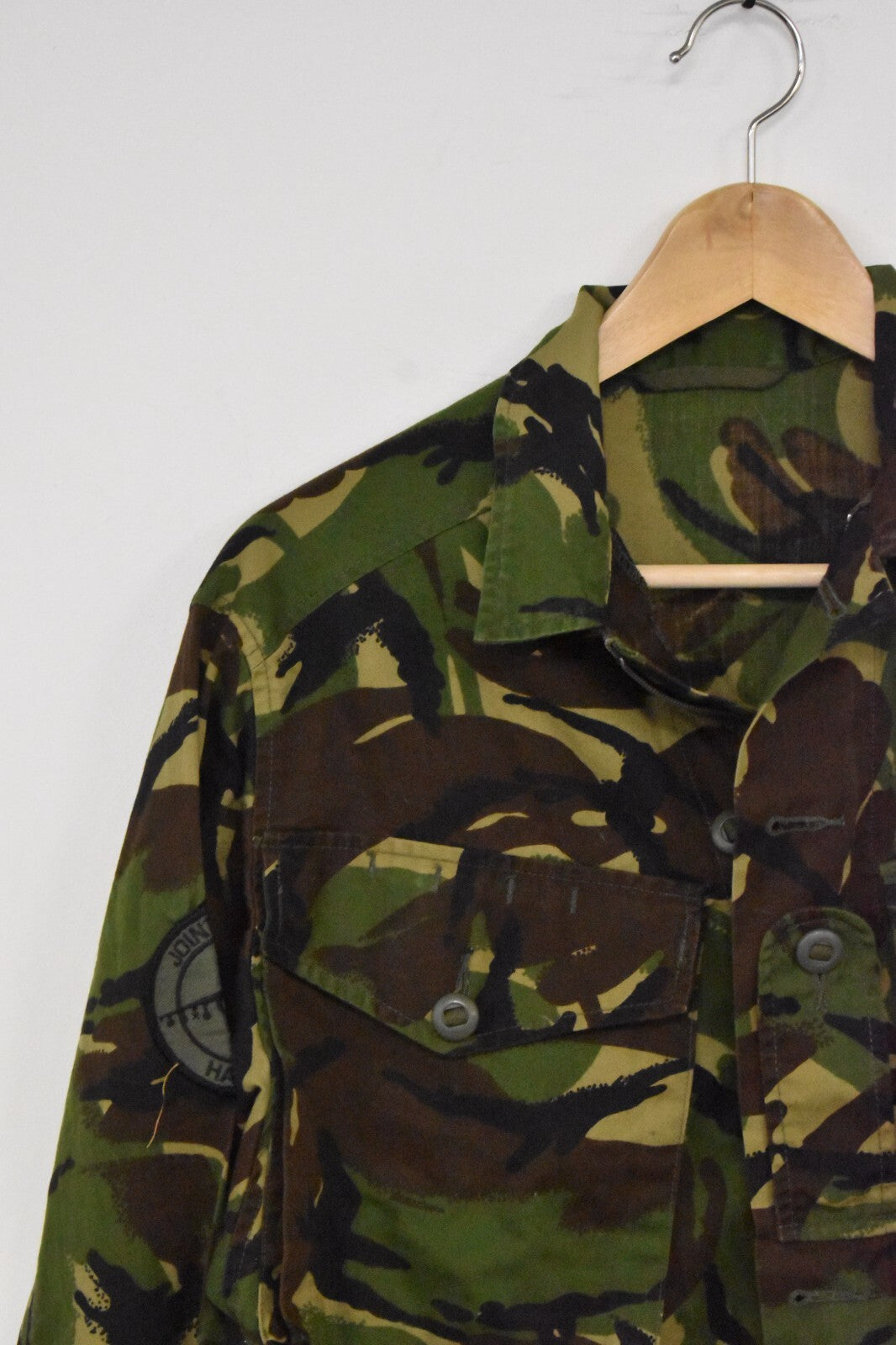 British Army Woodland DPM Combat Lightweight Jacket/Shirt – Size 170/88