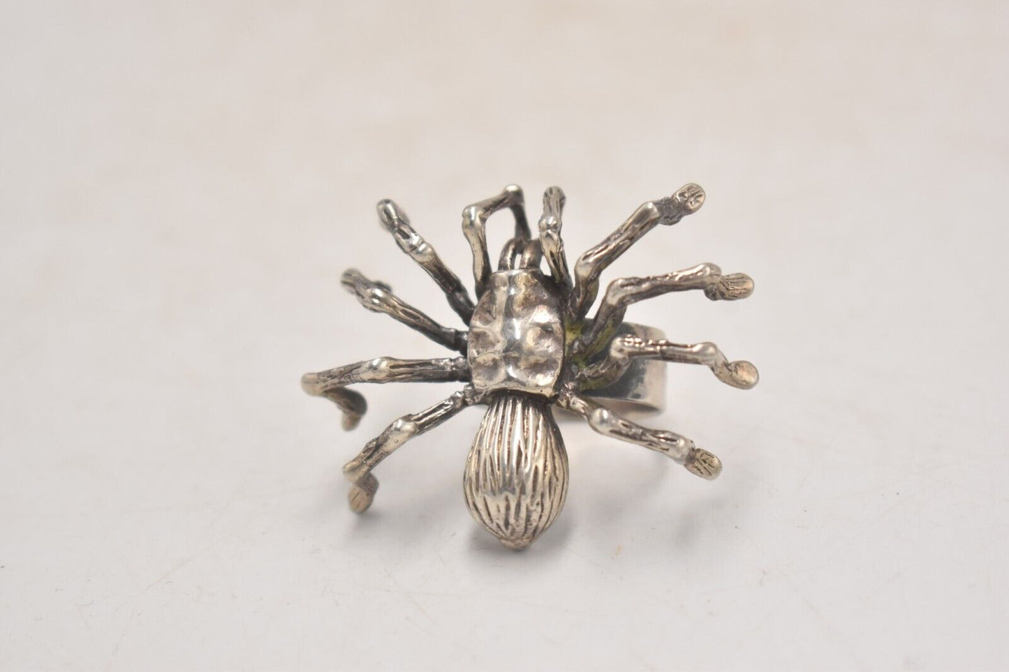 Vintage Sterling Silver 925 Spider Ring - Large Statement Piece Size S