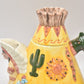 Vintage Fitz & Floyd Omnibus Indian Chief Tee Pee Teapot – Decorative Novelty