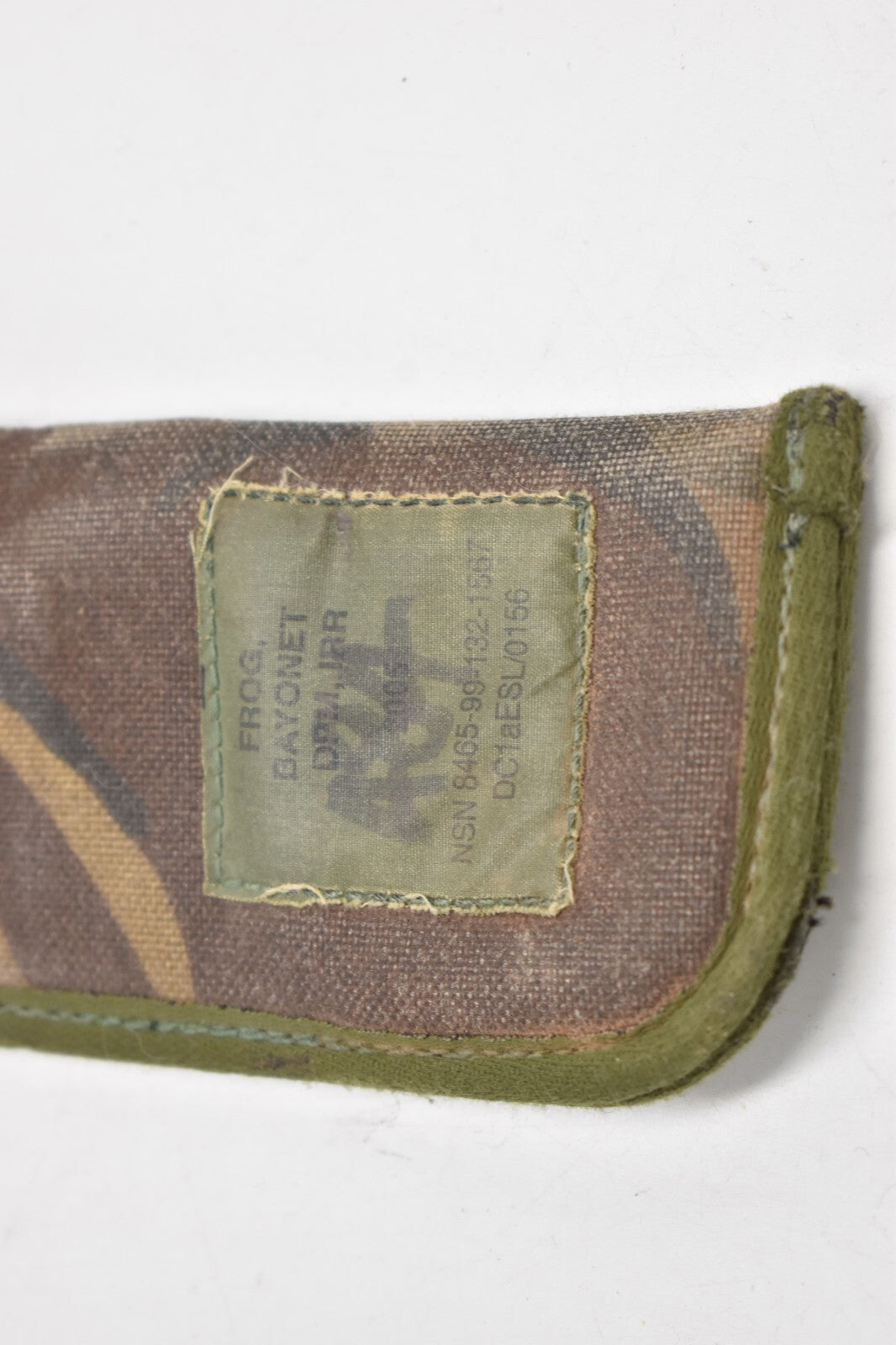 British Army PLCE Webbing Empty SA80 Scabbard Frog Cover – DPM Camouflage