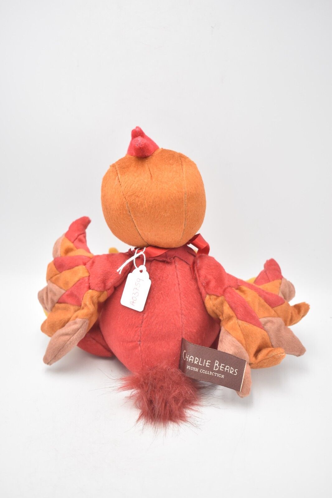 Charlie Bears Lil Red Retired Limited Edition Teddy Bear 22cm Tags Collectible