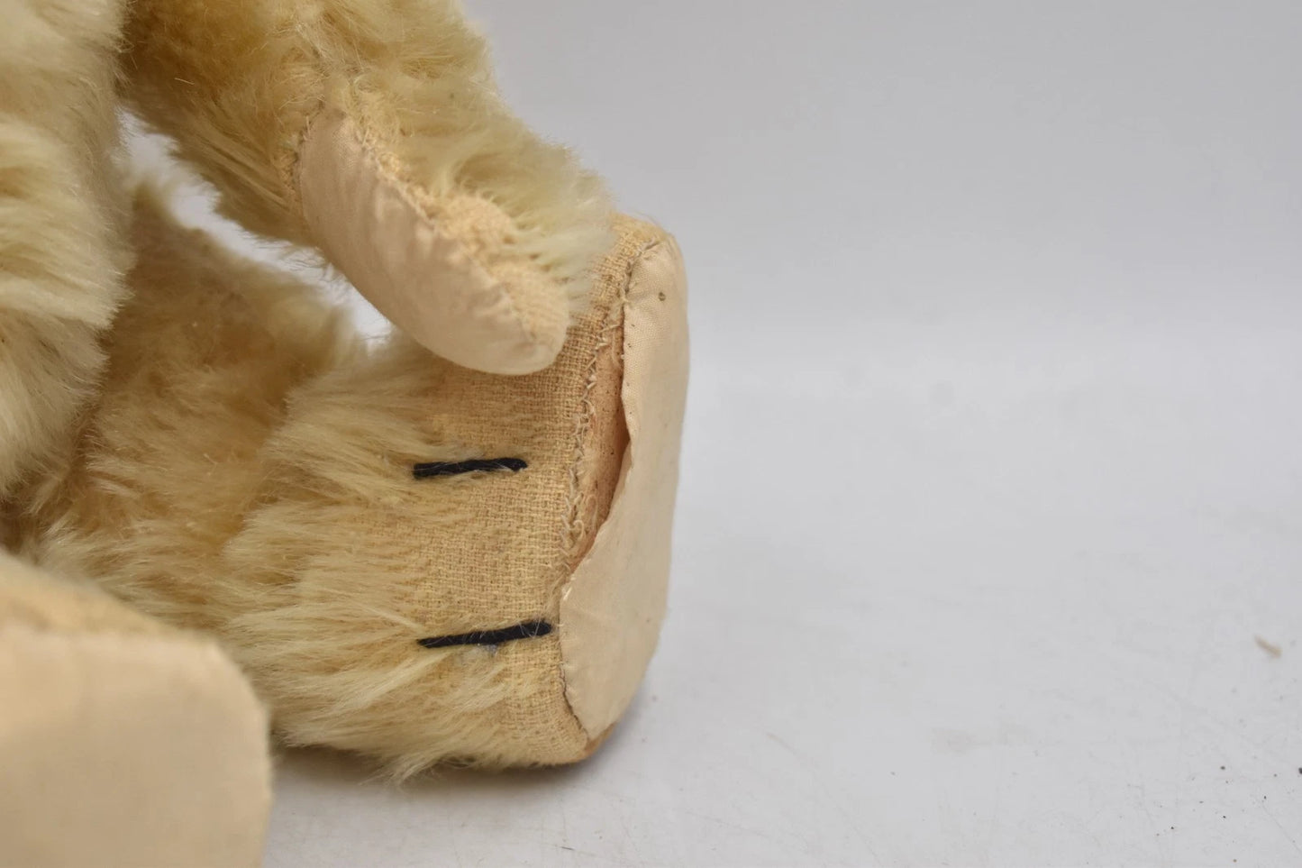 Vintage 1950s Chiltern Toys Mohair Teddy Bear Fully Jointed 36cm