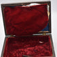 Antique French Rosewood Jewellery Box Mother of Pearl Inlay