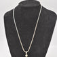 Vintage Sterling Silver 925 Necklace with Articulated Poodle Dog Pendant – 46cm
