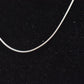 Vintage Sterling Silver 925 Snake Chain Necklace – 40cm