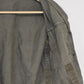 Vintage German Army Olive Moleskin Shirt – 40" Chest – Military Surplus Utility