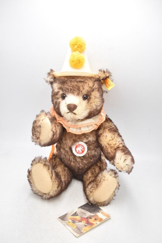 Steiff Classic Teddy Bear Mohair Clown 32cm 003424 - Retired Tagged