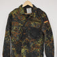 German Army Flecktarn Camo Field Shirt Jacket 1994 - 40" Chest Military Surplus