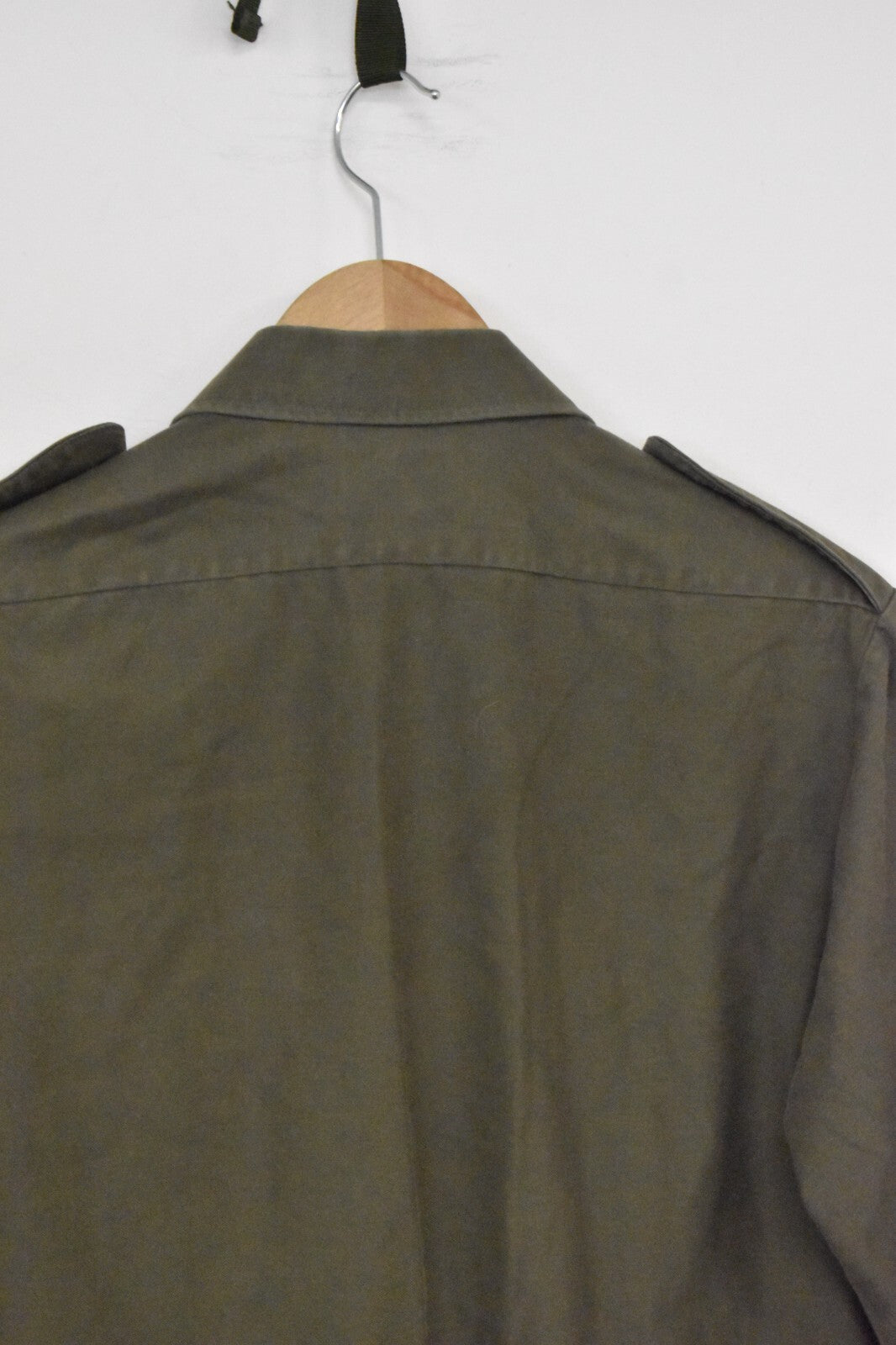 Vintage German Army Olive Shirt – 40" Chest – Dated 1985