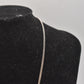 Vintage Sterling Silver 925 Curb Chain Necklace – 46cm