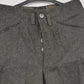 Swedish Army WWII Grey Wool Field Trousers 1940 Leather Straps Military Vintage