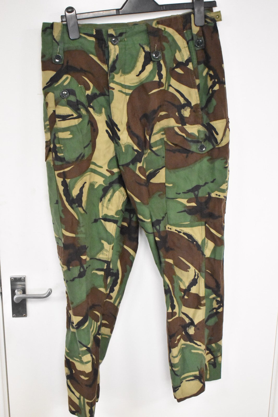 British Army 68 Pattern DPM Combat Trousers – W32" L28" – Vintage Military