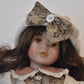 Vintage The Leonardo Collection School Girl Porcelain Doll – Retired – 65cm Tall