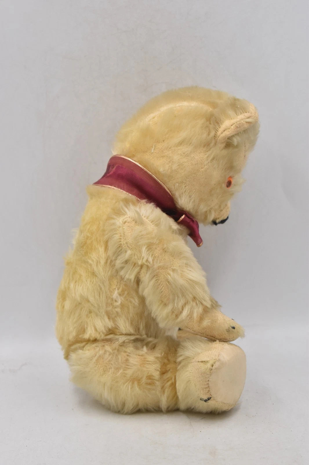 Vintage 1950s Chiltern Toys Mohair Teddy Bear Fully Jointed 36cm