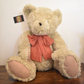 Boyds Harlan Large Cream Teddy Bear – Plush Soft Toy – Retired & Tagged