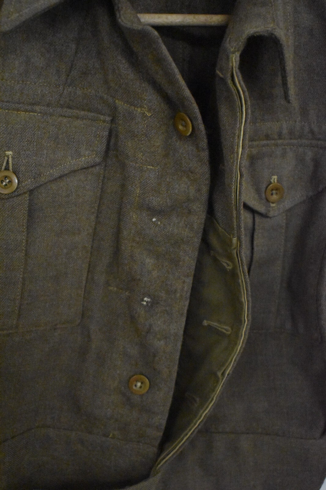 Vintage British Army 1946 Pattern Battledress Blouse – Dated 1948 – Size 38–39"