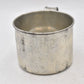 British Army WI Metal Mug Broad Arrow Stamp Military Surplus