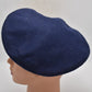 Vintage Polish Army Dark Blue Beret Flash Engineers – Size 57