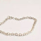 Vintage Silver 835 Curb Chain Bracelet – 18cm