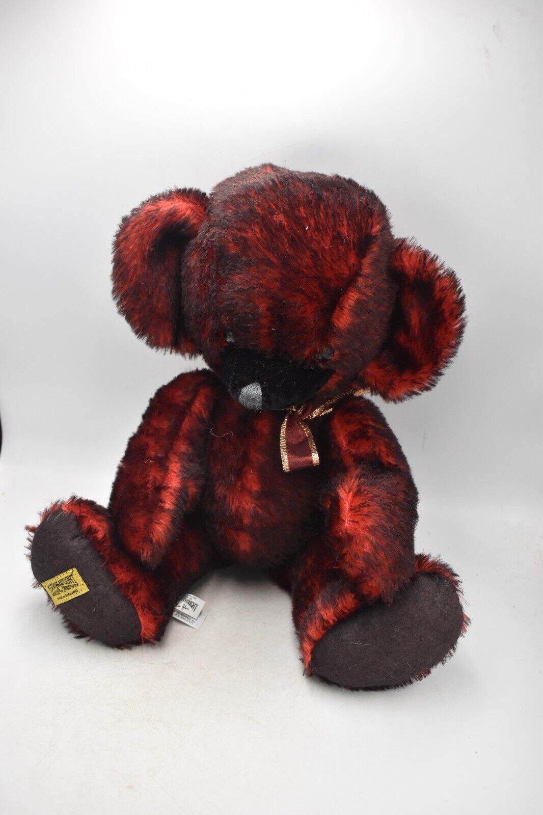 Merrythought Cheeky Fire Silk Teddy Bear – Limited Edition – Retired