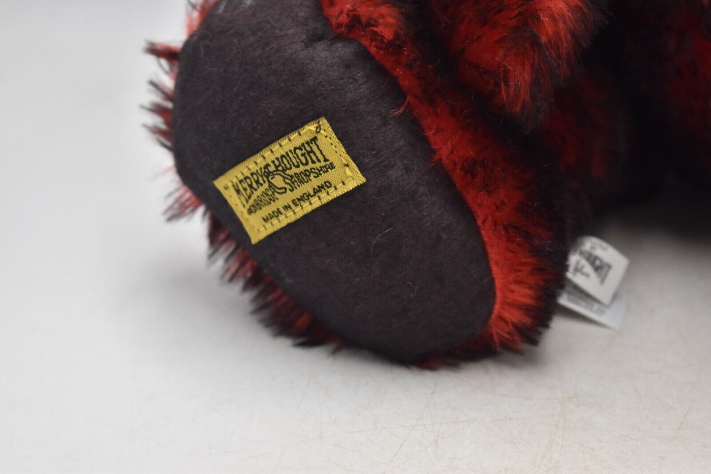 Merrythought Cheeky Fire Silk Teddy Bear – Limited Edition – Retired
