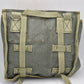 Vintage 1981 Polish Army Canvas Bread Bag – Military Webbing Satchel Haversack