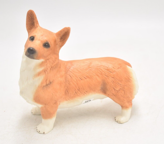 Vintage Aynsley Corgi Dog Figurine Porcelain Statue Ornament
