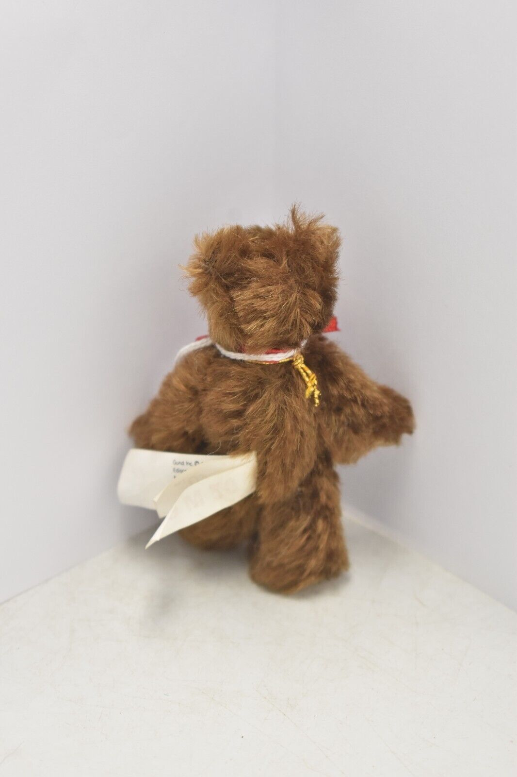 Gund Barton's Creek Collection – Theo Mohair Miniature Teddy Bear – 10cm