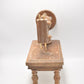 Vintage Wooden Toy Sewing Machine Display Piece 24.5cm Lovely